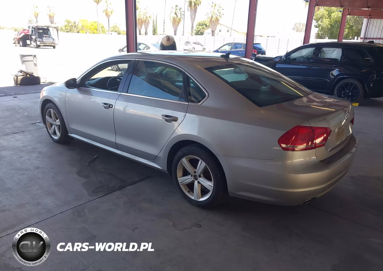 2012 Volkswagen Passat 2.5L Se VIN:1VWBP7A34CC098603 - 3