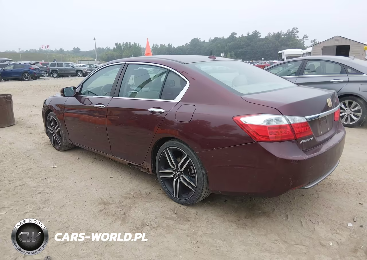 2014 Honda Accord Ex-L VIN:1HGCR2F86EA181653 - 3