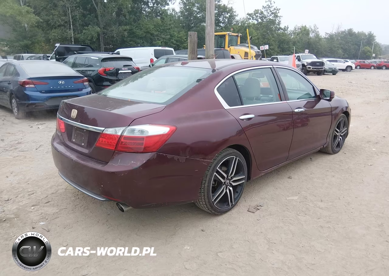 2014 Honda Accord Ex-L VIN:1HGCR2F86EA181653 - 4