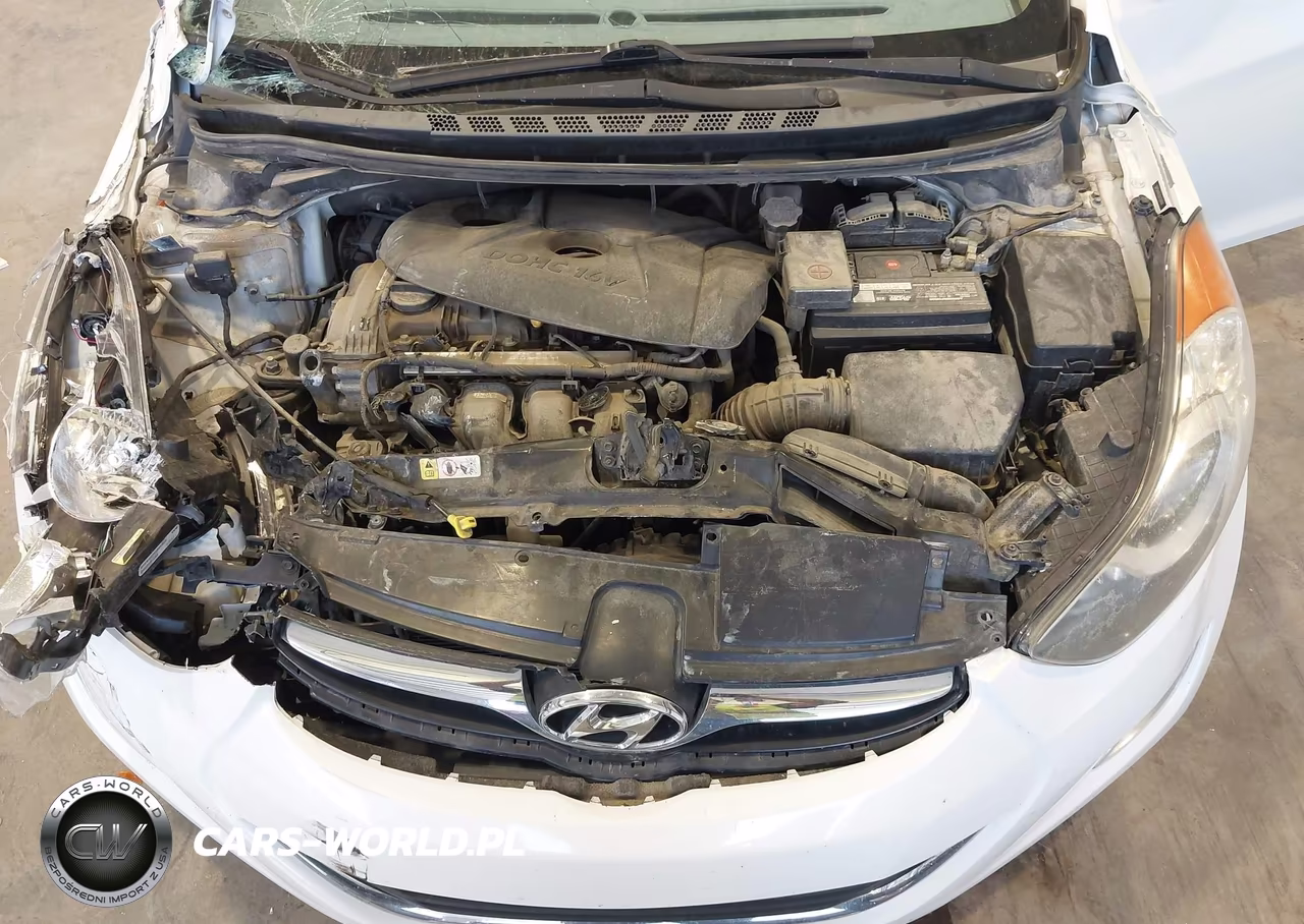2013 Hyundai Elantra Gls VIN:5NPDH4AE8DH390091 - 10