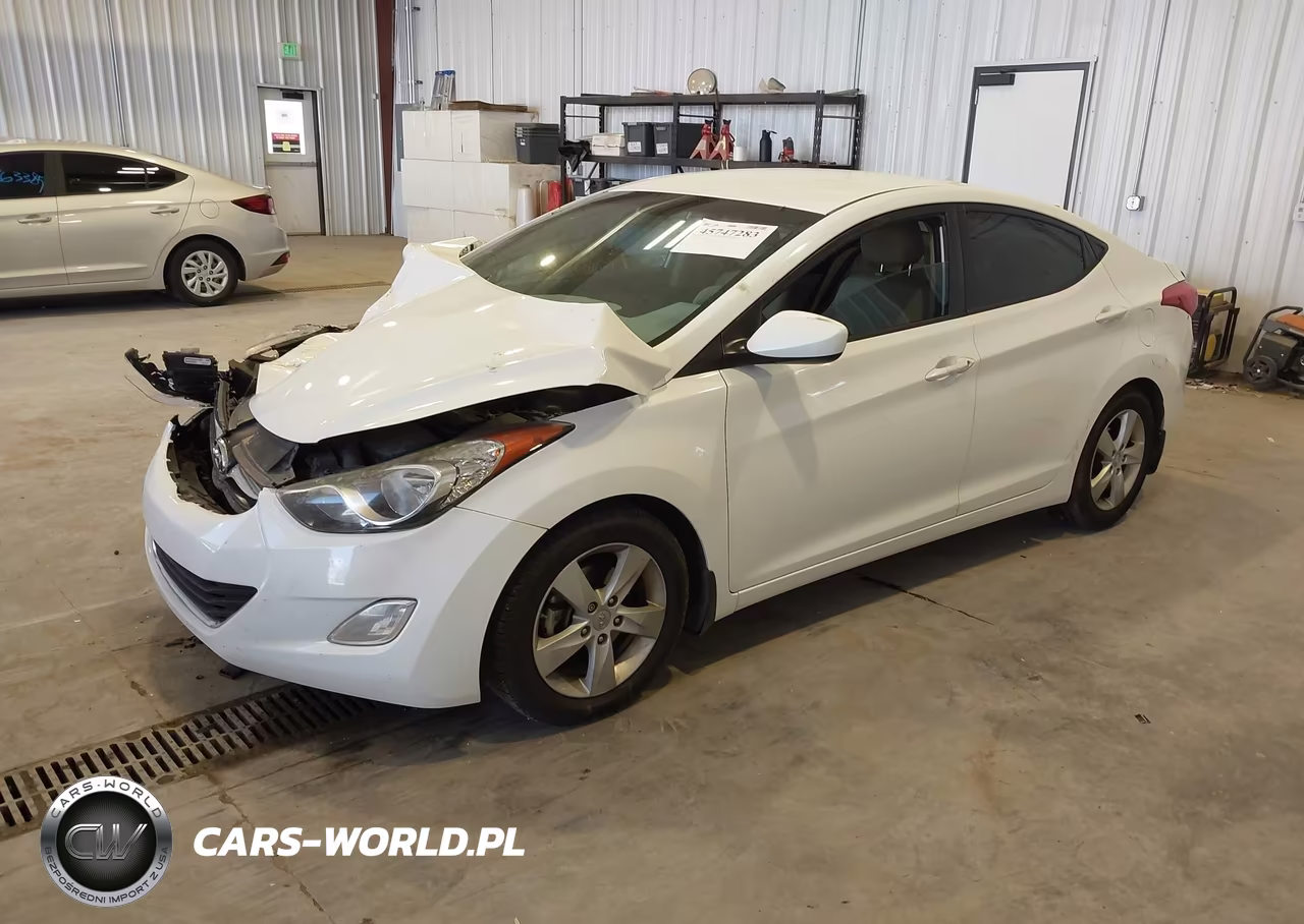 2013 Hyundai Elantra Gls VIN:5NPDH4AE8DH390091 - 2