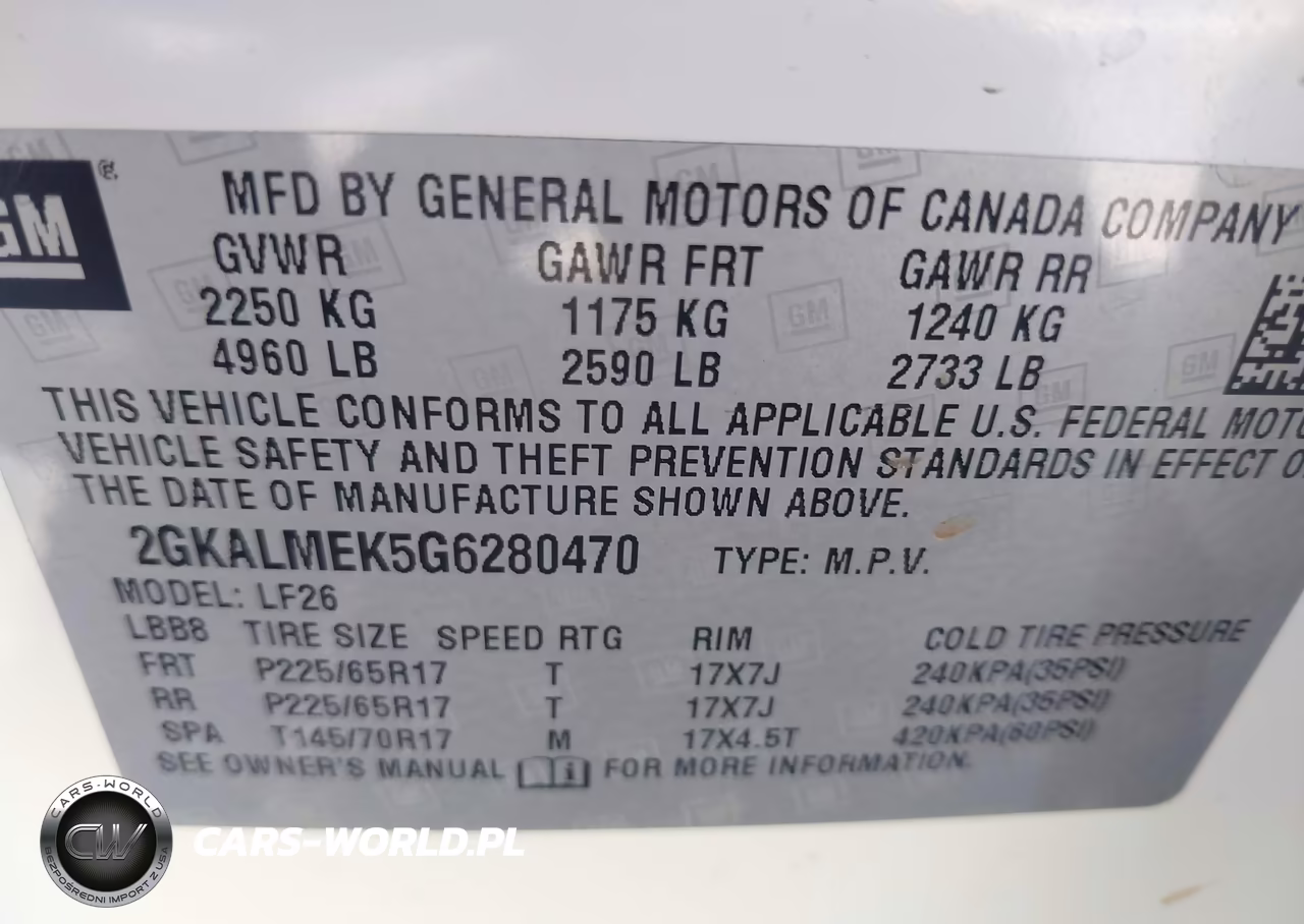2016 GMC Terrain Sle-1 VIN:2GKALMEK5G6280470 - 9