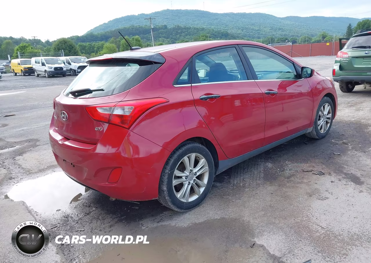 2014 Hyundai Elantra Gt VIN:KMHD35LH4EU234404 - 4
