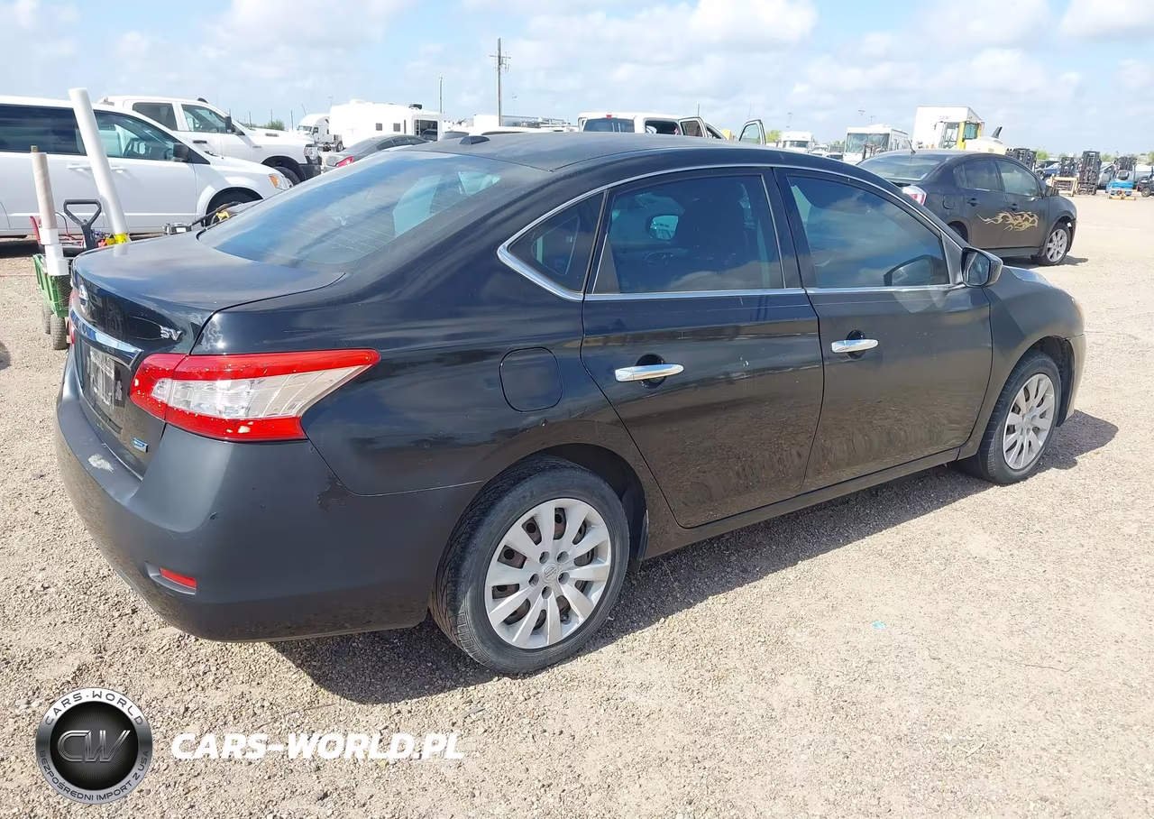 2014 Nissan Sentra Sv VIN:3N1AB7AP1EY201232 - 4
