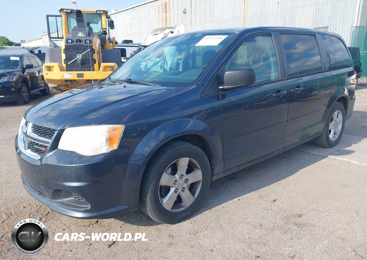 2013 Dodge Grand Caravan Se VIN:2C4RDGBG0DR763579 - 2