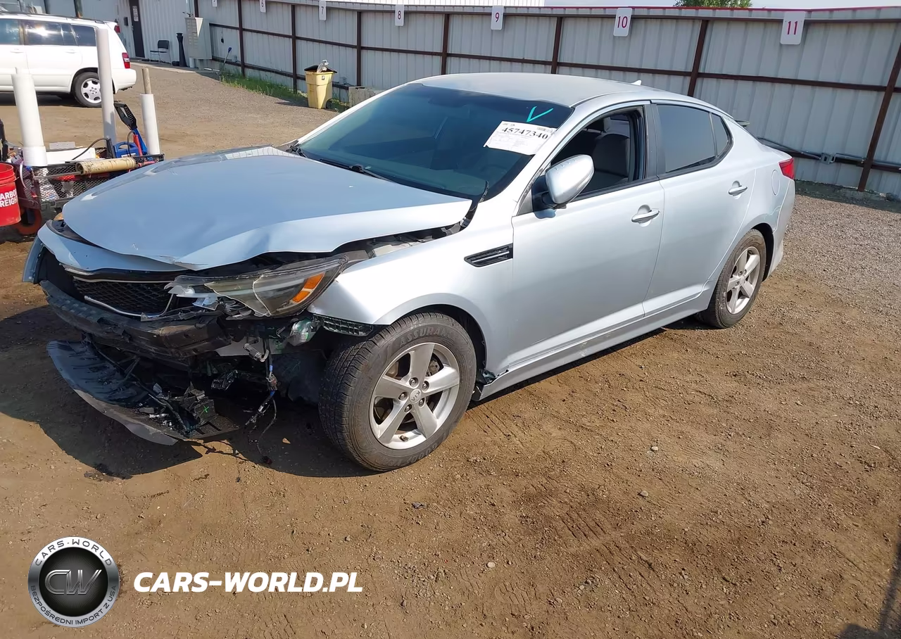 2015 Kia Optima Lx VIN:5XXGM4A77FG506762 - 2