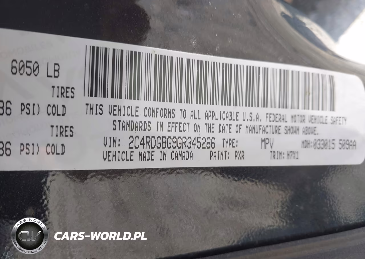 2016 Dodge Grand Caravan Se VIN:2C4RDGBG9GR345266 - 9