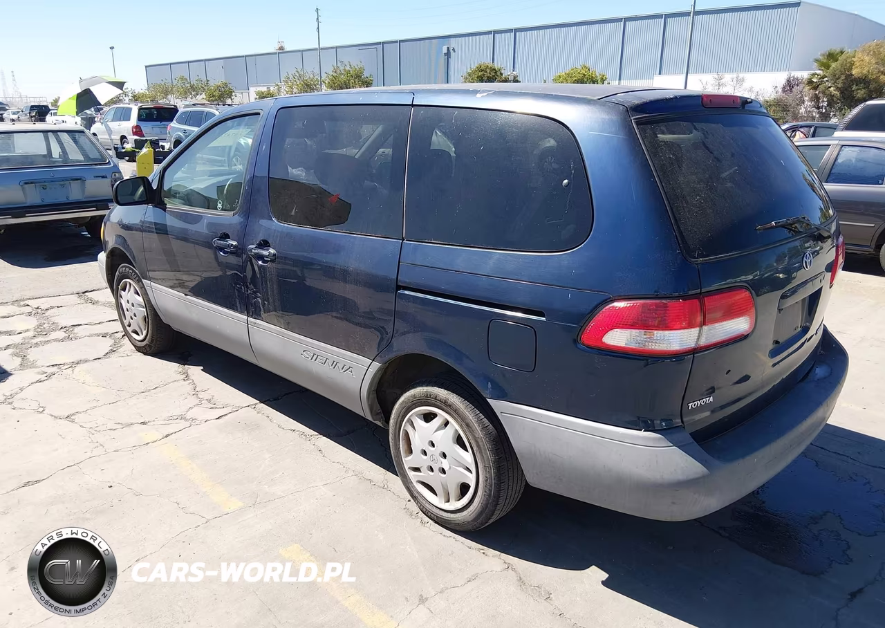 2001 Toyota Sienna Ce VIN:4T3ZF19C61U407603 - 3
