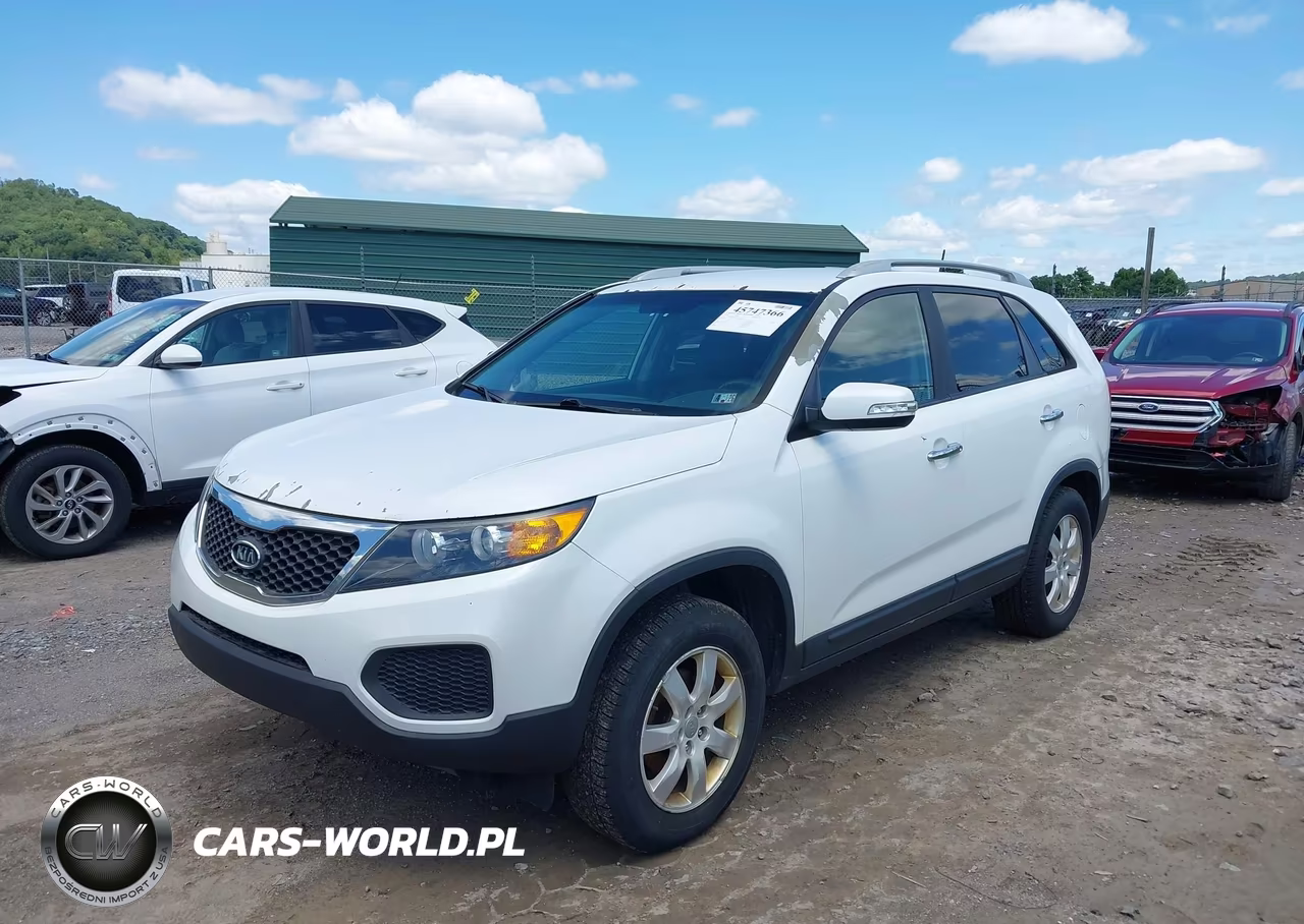 2013 Kia Sorento Lx V6 VIN:5XYKT4A2XDG357872 - 2