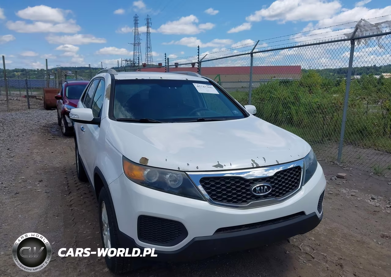 2013 Kia Sorento Lx V6 VIN:5XYKT4A2XDG357872 - 6