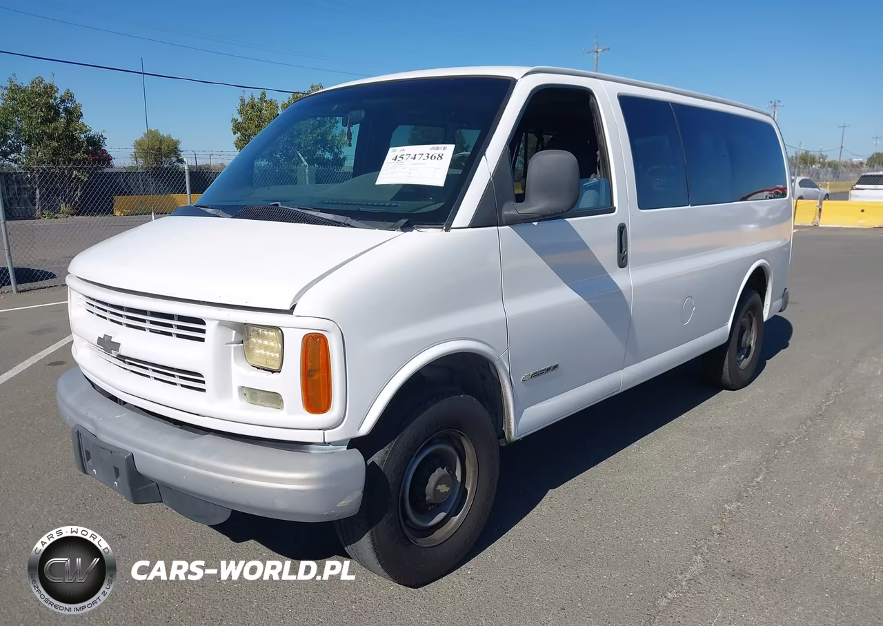 2002 Chevrolet Express Van VIN:1GAGG25R821195462 - 2