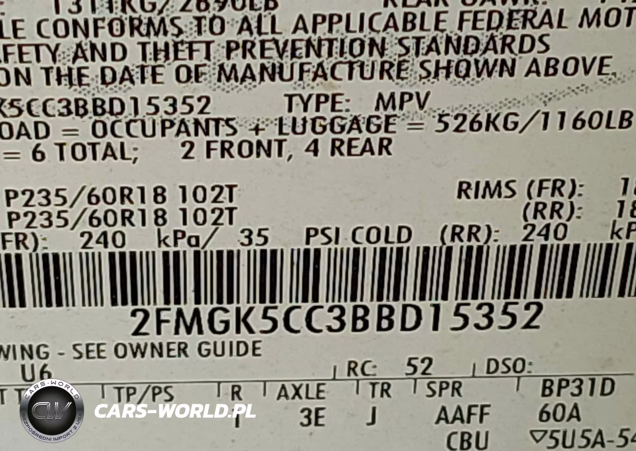 2011 Ford Flex Sel VIN:2FMGK5CC3BBD15352 - 9