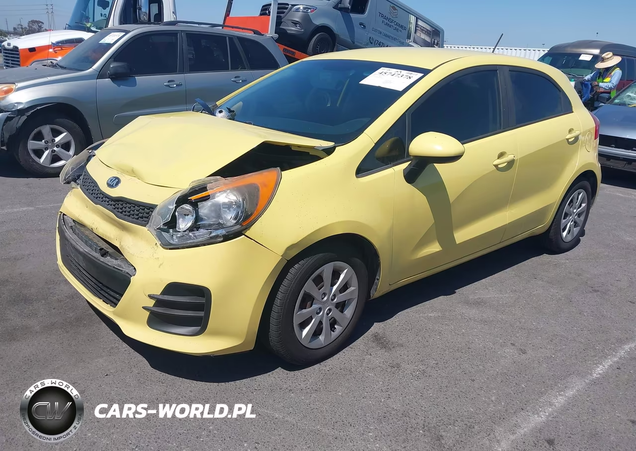 2016 Kia Rio Lx VIN:KNADM5A39G6678598 - 2