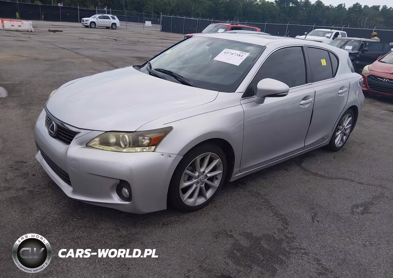 2013 Lexus Ct 200H VIN:JTHKD5BH3D2142011 - 2