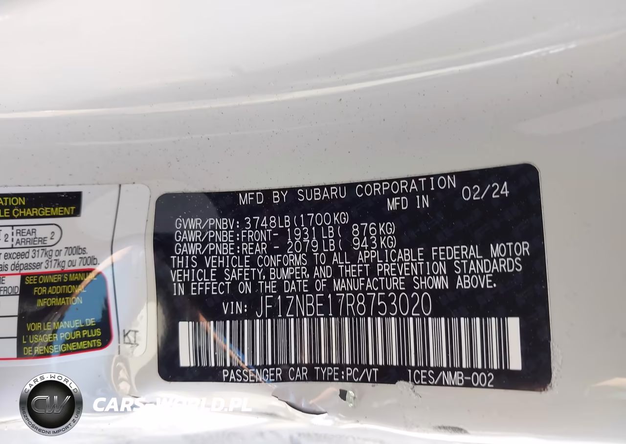 2024 Toyota Gr86 Premium VIN:JF1ZNBE17R8753020 - 9