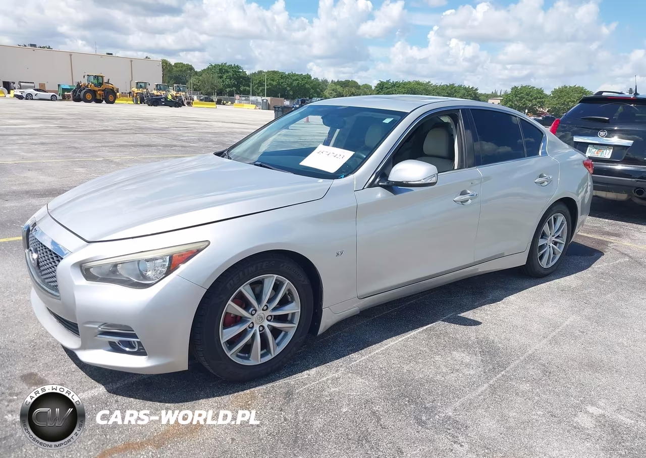 2015 Infiniti Q50 Premium VIN:JN1BV7AP4FM344322 - 2