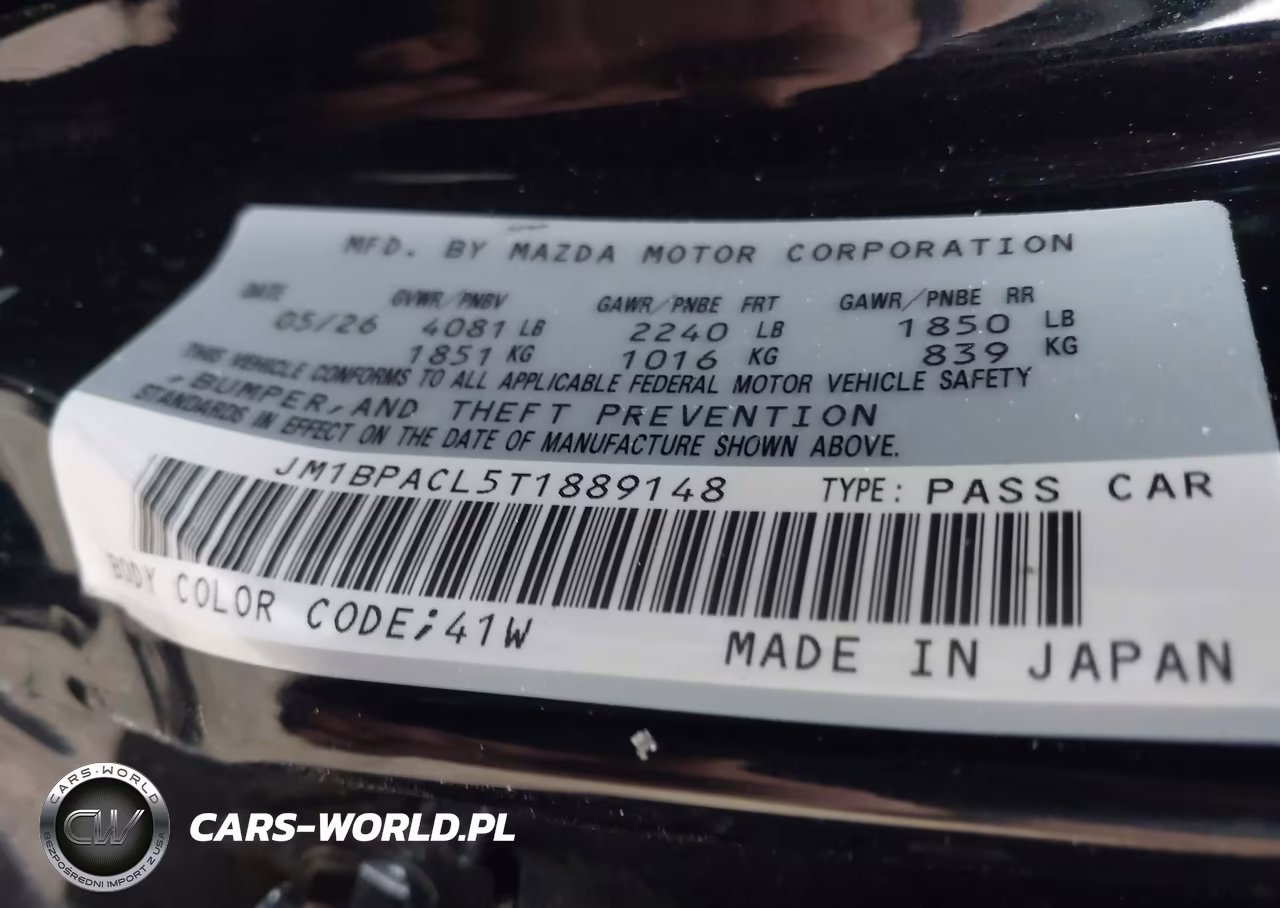 2026 Mazda Mazda3 2.5 S Preferred VIN:JM1BPACL5T1889148 - 9