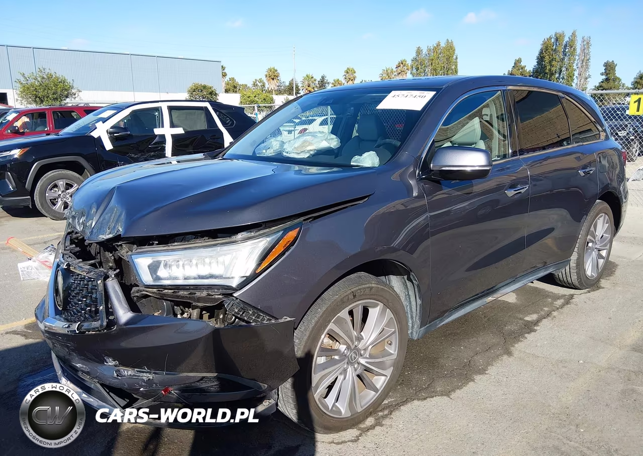 2017 Acura Mdx Technology Package VIN:5FRYD4H54HB034985 - 2
