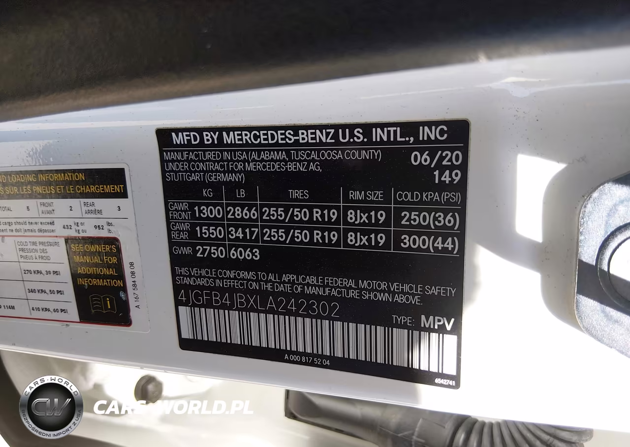 2020 Mercedes-Benz Gle 350 VIN:4JGFB4JBXLA242302 - 9