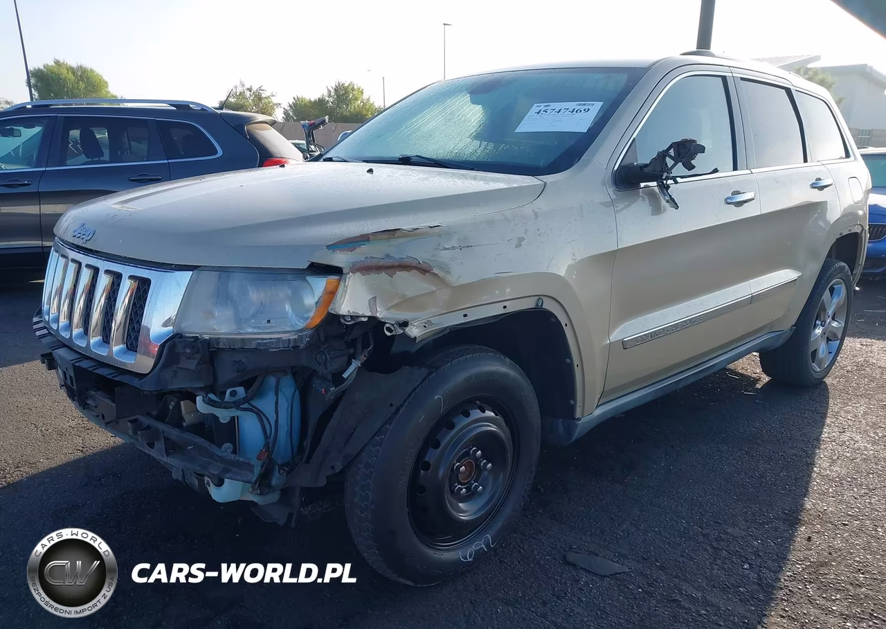 2011 Jeep Grand Cherokee Overland VIN:1J4RS6GG2BC651102 - 2