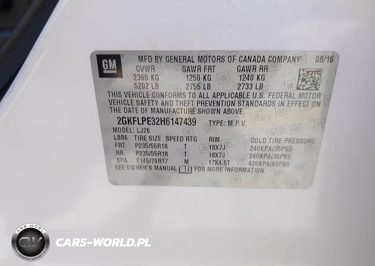 2017 GMC Terrain Slt VIN:2GKFLPE32H6147439 - 9