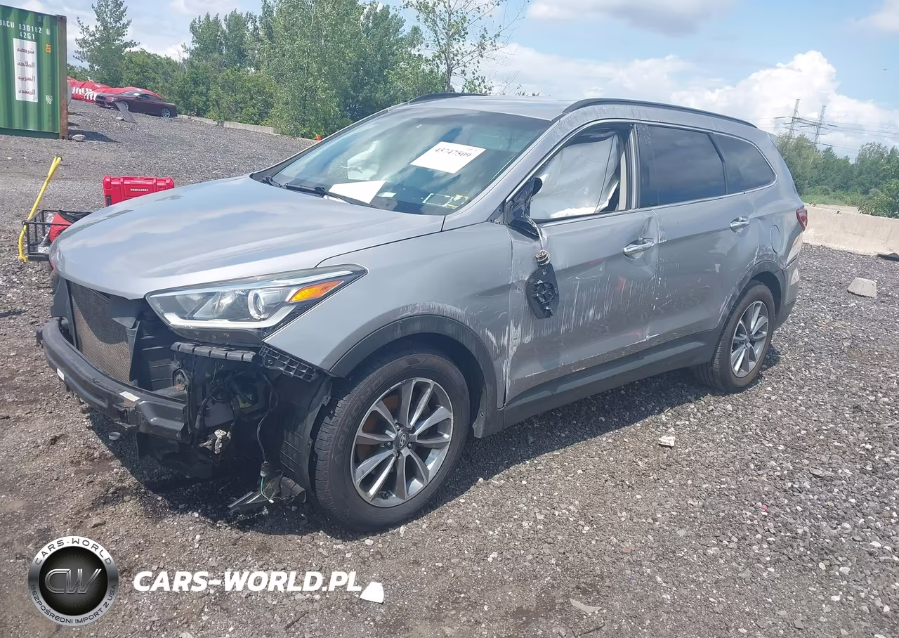 2017 Hyundai Santa Fe Se VIN:KM8SMDHF9HU207824 - 2