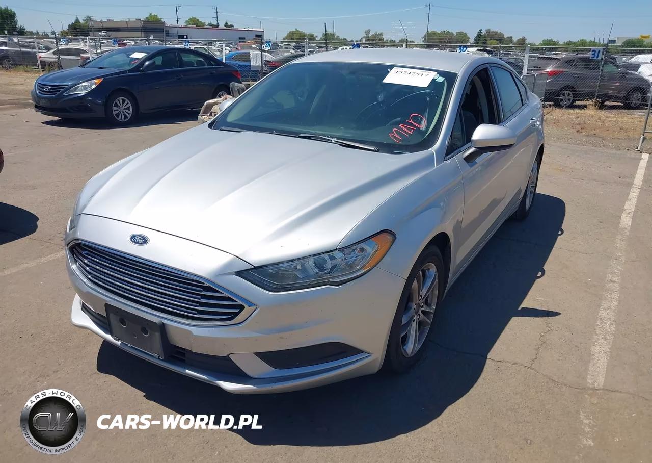 2018 Ford Fusion Se VIN:3FA6P0HD9JR241267 - 2
