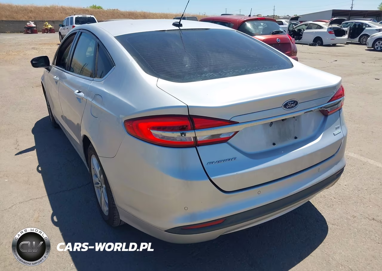 2018 Ford Fusion Se VIN:3FA6P0HD9JR241267 - 3