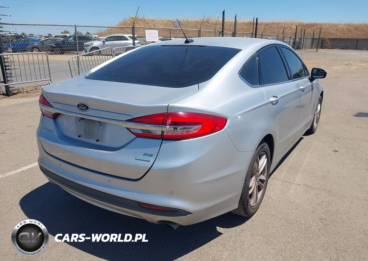 2018 Ford Fusion Se VIN:3FA6P0HD9JR241267 - 4