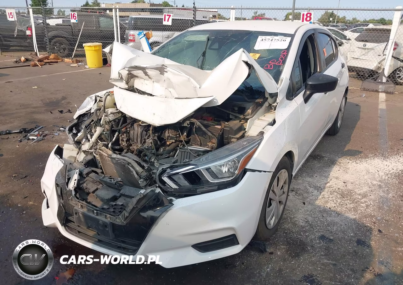 2020 Nissan Versa S Xtronic Cvt VIN:3N1CN8DV9LL867717 - 2