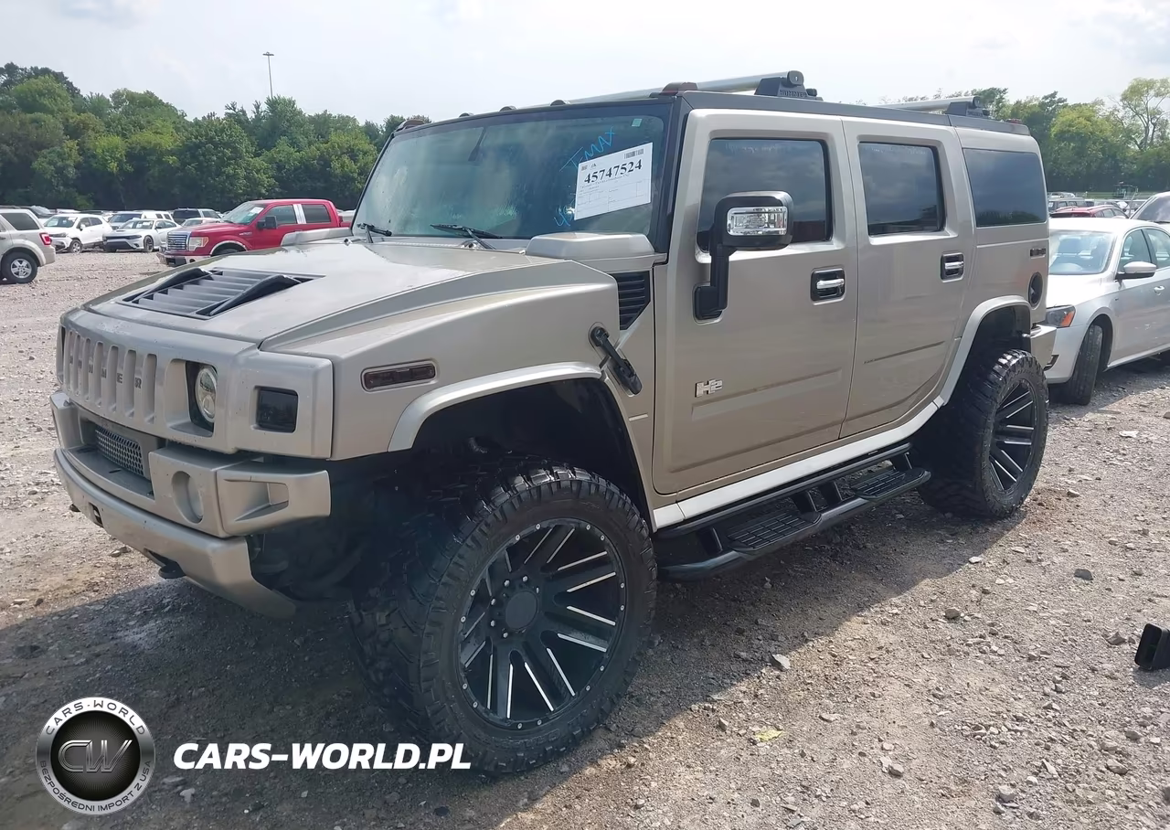 2003 Hummer H2 VIN:5GRGN23U43H126215 - 2