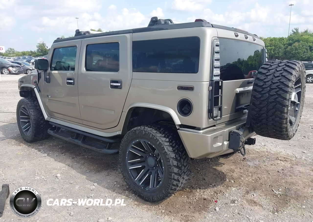 2003 Hummer H2 VIN:5GRGN23U43H126215 - 3