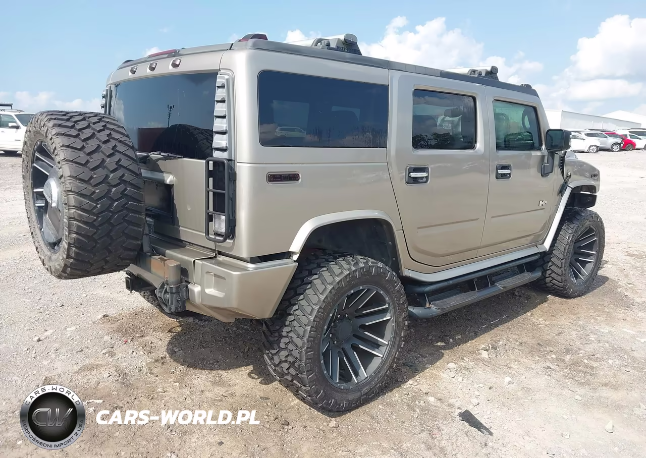 2003 Hummer H2 VIN:5GRGN23U43H126215 - 4