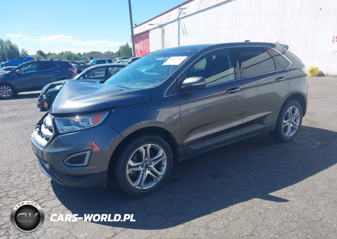 2017 Ford Edge Titanium VIN:2FMPK4K92HBB89946 - 2