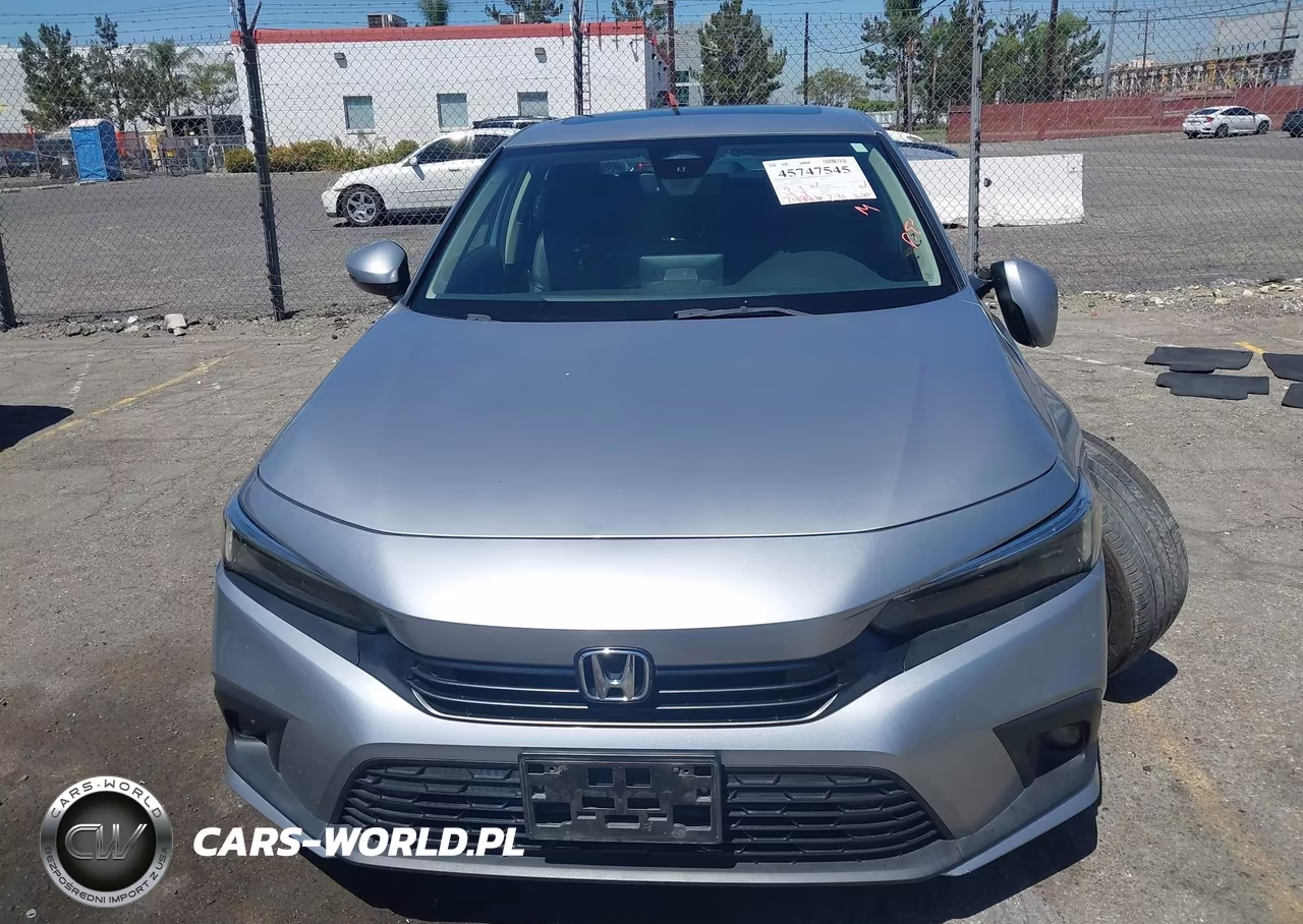 2022 Honda Civic Touring VIN:2HGFE1F96NH300346 - 12