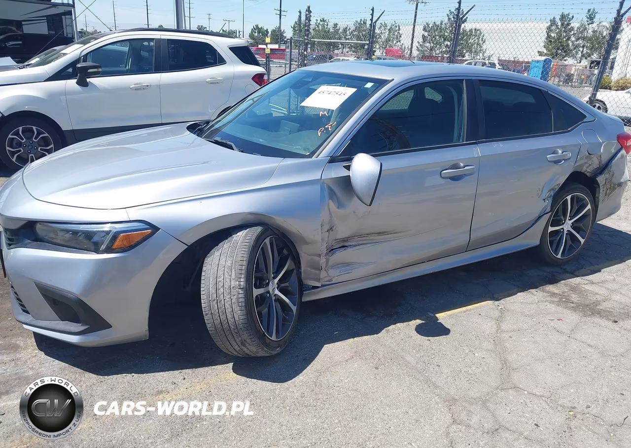 2022 Honda Civic Touring VIN:2HGFE1F96NH300346 - 2