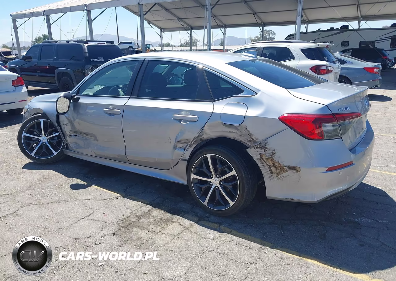 2022 Honda Civic Touring VIN:2HGFE1F96NH300346 - 3