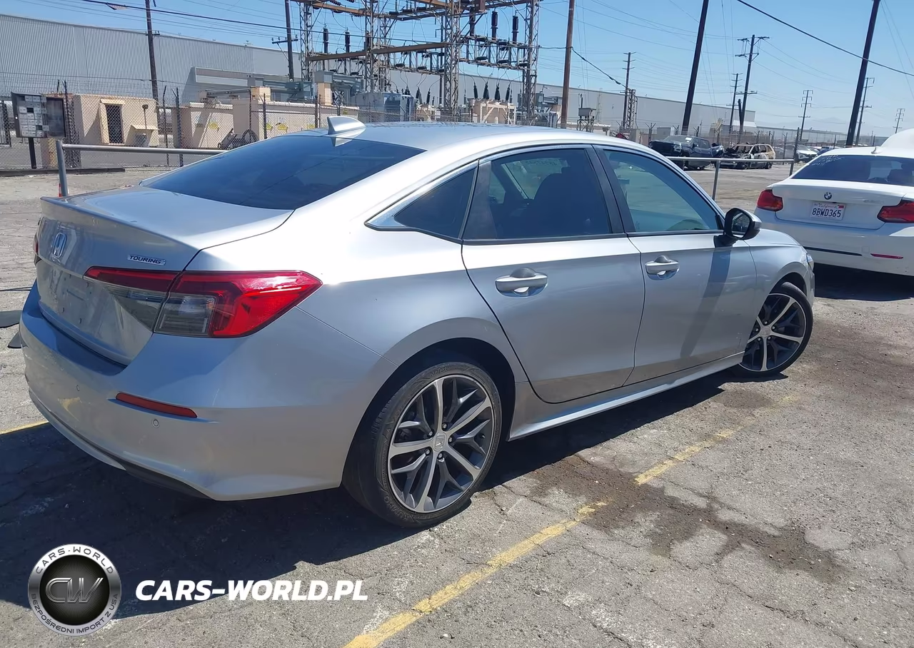 2022 Honda Civic Touring VIN:2HGFE1F96NH300346 - 4