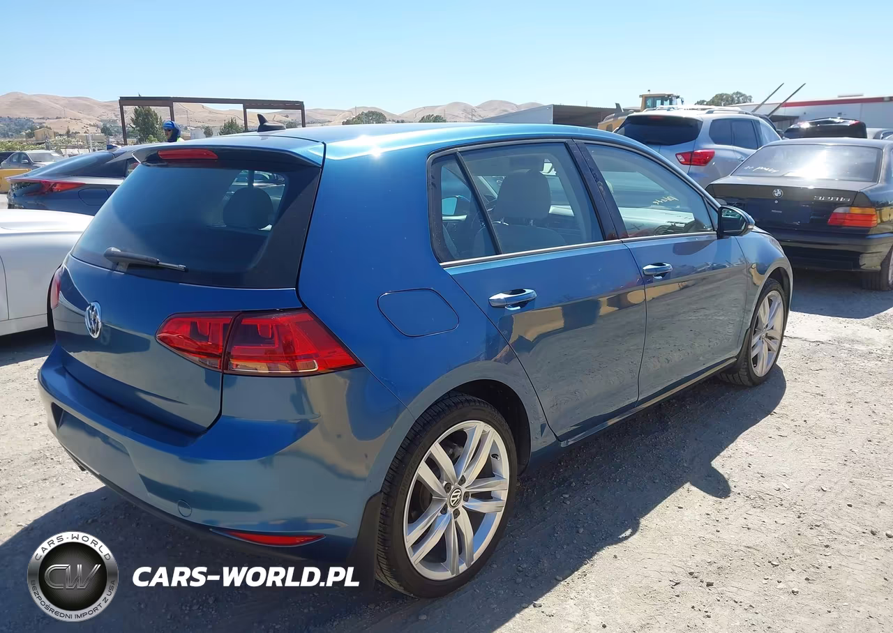 2015 Volkswagen Golf Tdi Sel 4-Door VIN:3VWRA7AU0FM082748 - 4