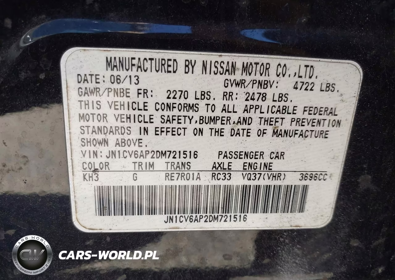 2013 Infiniti G37 Journey VIN:JN1CV6AP2DM721516 - 9