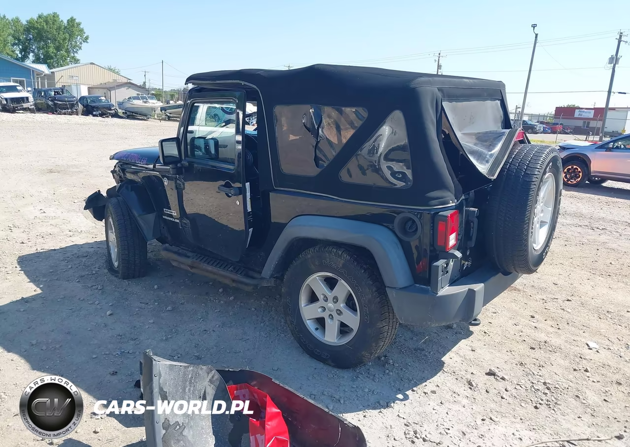 2012 Jeep Wrangler Sport VIN:1C4AJWAG0CL143940 - 3