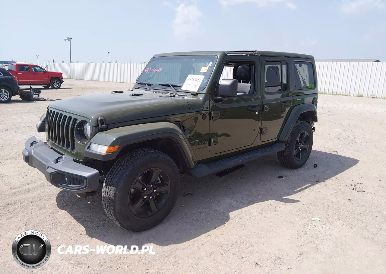 2021 Jeep Wrangler Unlimited Sahara Altitude 4X4 VIN:1C4HJXEN9MW558204 - 2