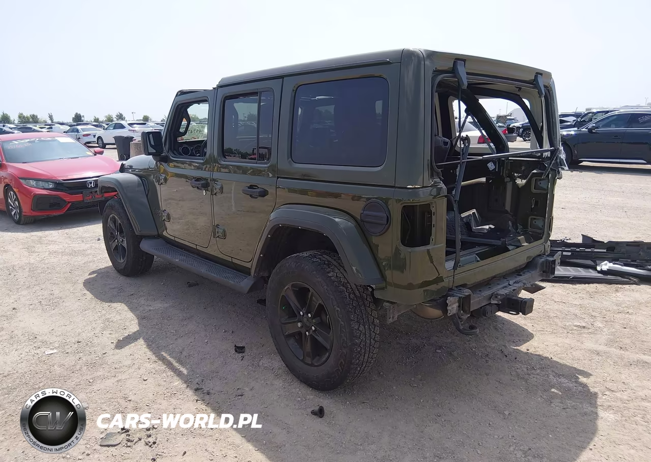 2021 Jeep Wrangler Unlimited Sahara Altitude 4X4 VIN:1C4HJXEN9MW558204 - 3