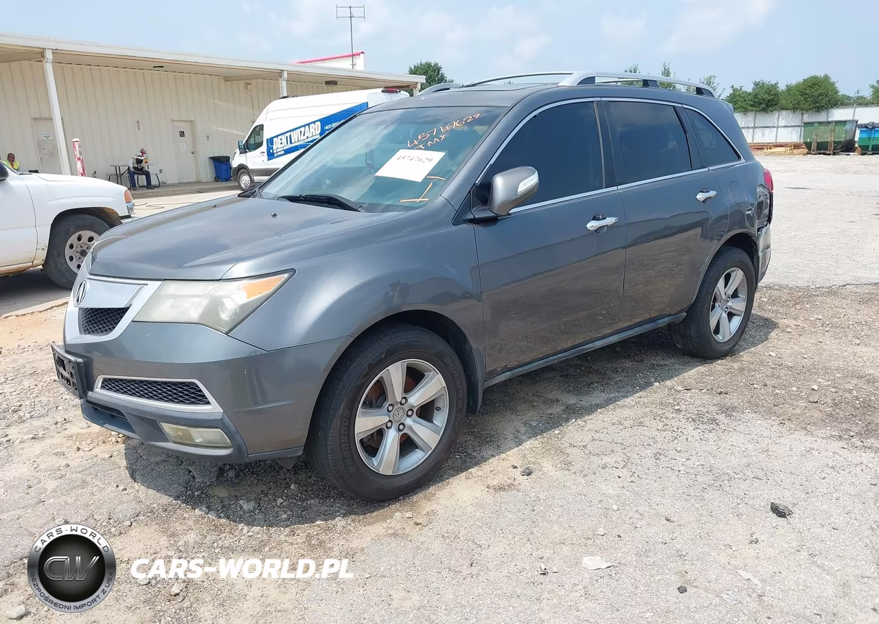 2010 Acura Mdx VIN:2HNYD2H27AH528098 - 2