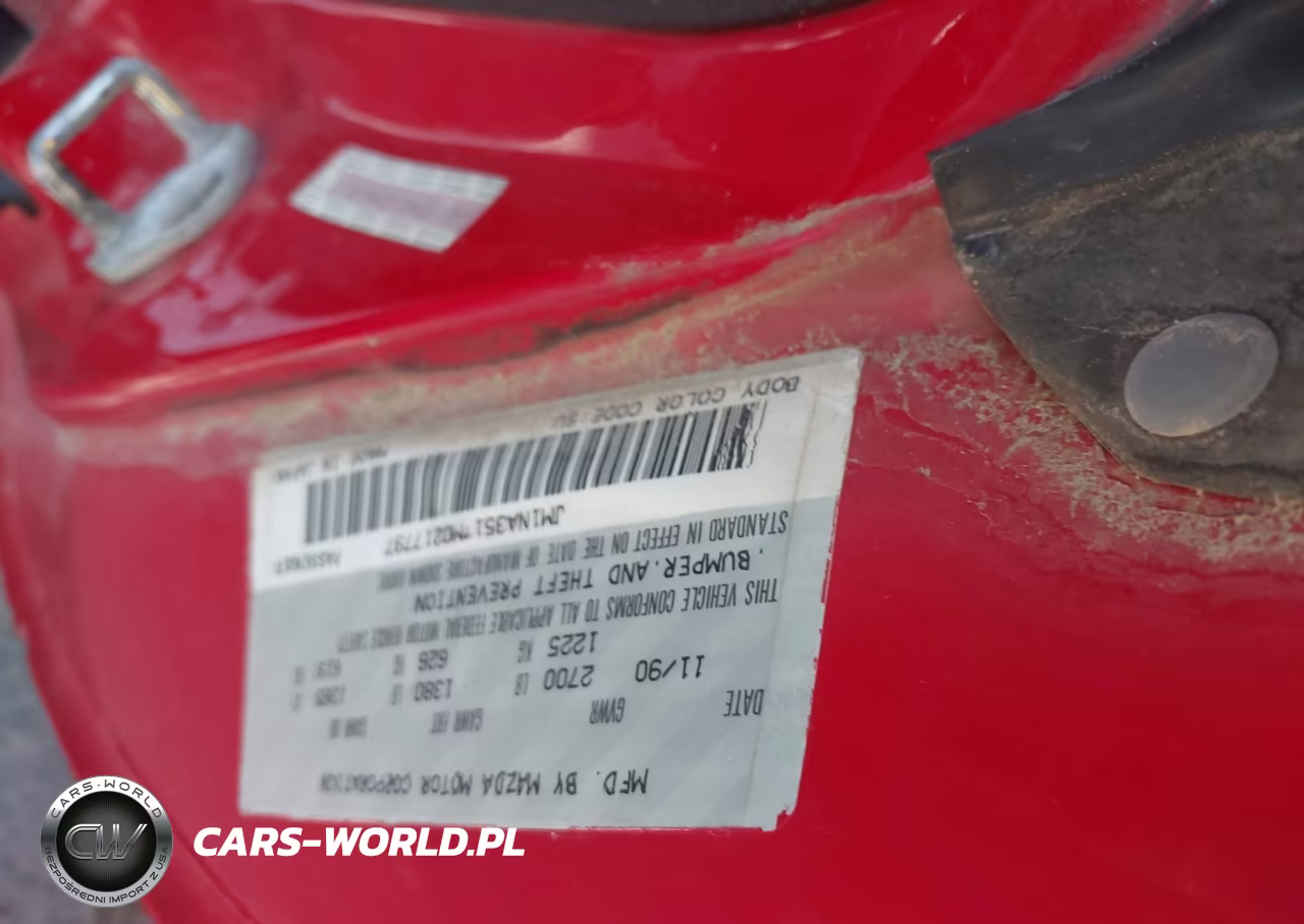 1991 Mazda Mx-5 Miata VIN:JM1NA3517M0217797 - 9