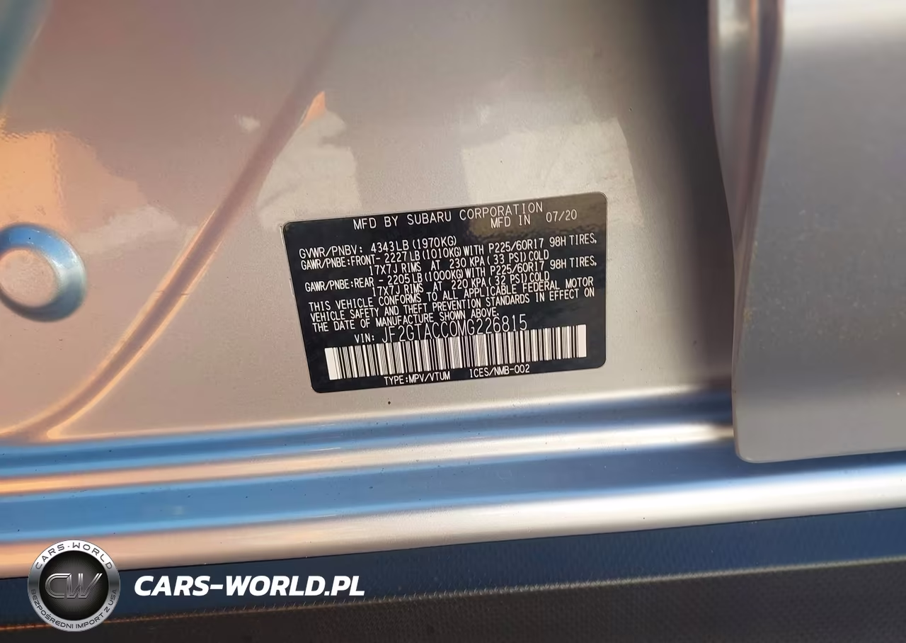 2021 Subaru Crosstrek Premium VIN:JF2GTACC0MG226815 - 9