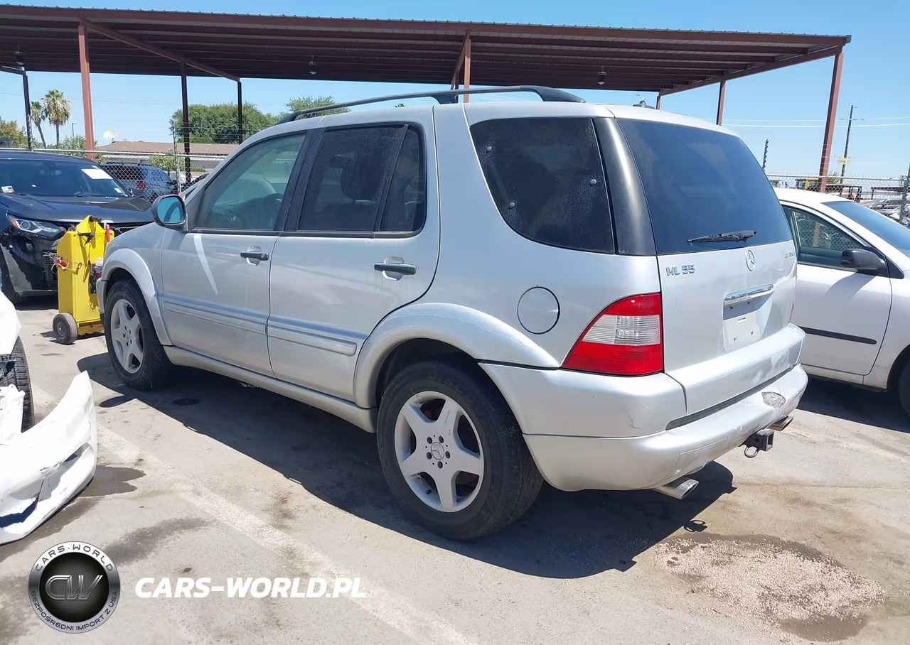 2002 Mercedes-Benz Ml 55 Amg VIN:4JGAB74E02A290262 - 3