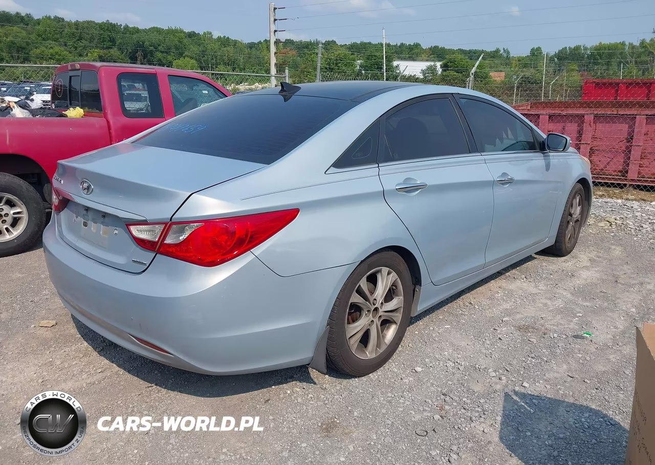 2013 Hyundai Sonata Limited VIN:5NPEC4AC1DH616442 - 4