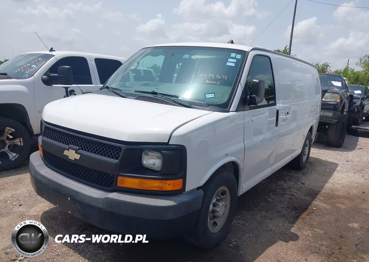 2013 Chevrolet Express 2500 Work Van VIN:1GCWGFCB1D1902548 - 2