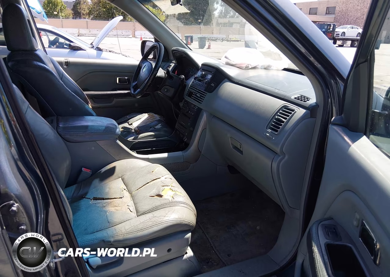 2005 Honda Pilot Ex-L VIN:2HKYF18685H548905 - 5